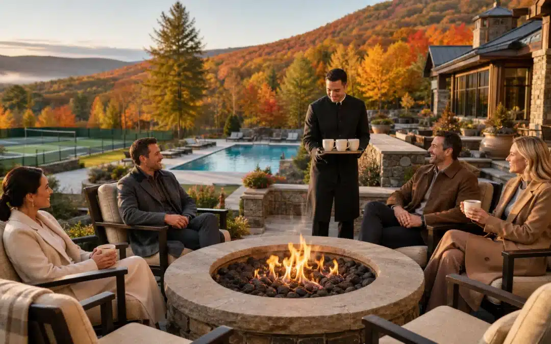 Private Amenities Vs. Resort Perks for Pocono Fall Escapes