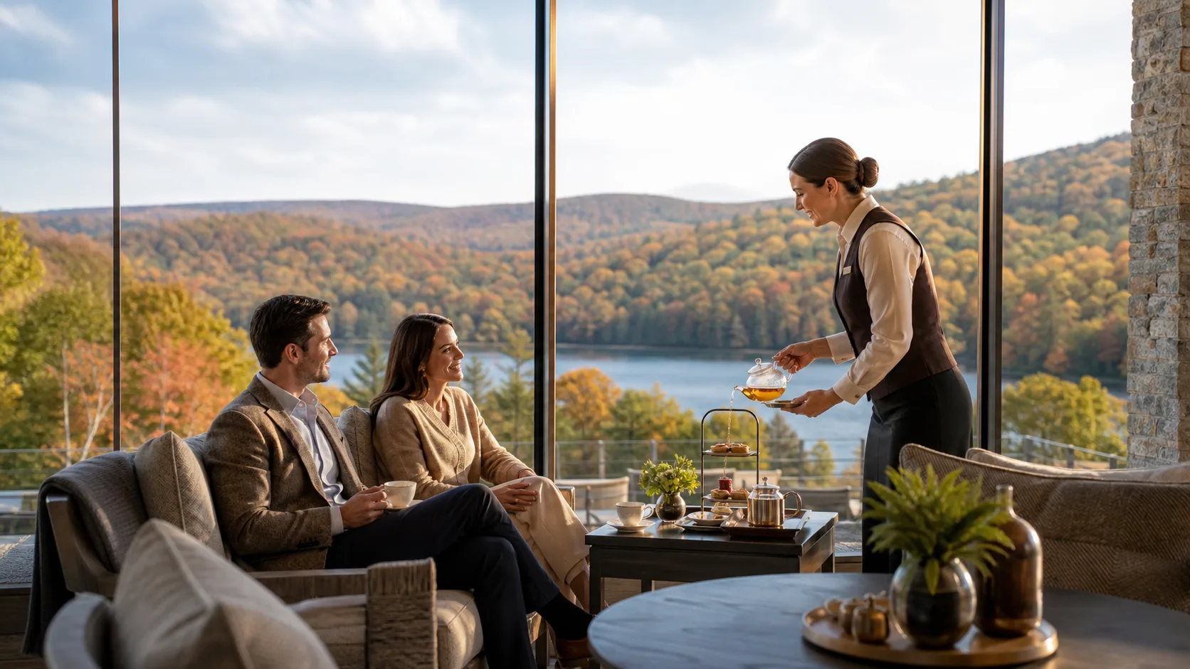 What Defines a Luxury Resort in the Pocono Mountains Today