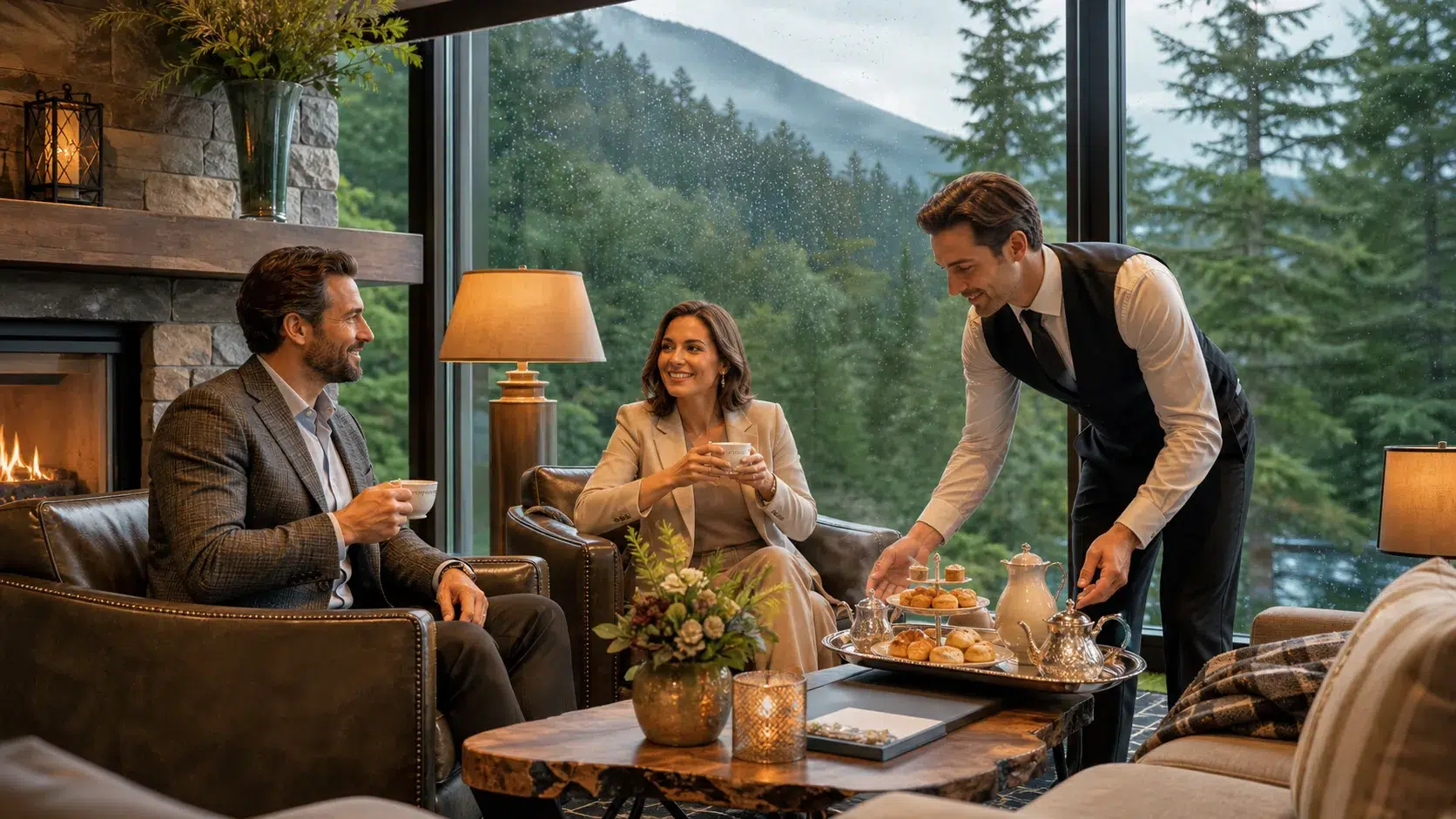 How to Build a Rainy-Weather Luxury Weekend Getaway in the Poconos